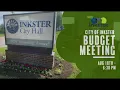Inkster City Council Meeting 08-18-22 - SP