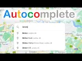 Flutter Google Map Search Location Auto Complete Address TypeAheadField