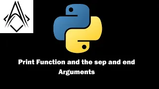 Print Function and the sep and end Arguments in Python
