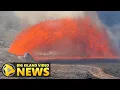 Download Lagu Hellende lavafontein barst uit bij Kīlauea-vulkaan (23 augustus 2025)