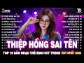 Lagu Thiệp Hồng Sai Tên Remix♫BXH Nhạc Trẻ Remix Hay Nhất Gây Bão 2026|Top 15 Bản EDM Hot Trend TRIỆUVIEW