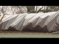 Severe storm damage in Hammond