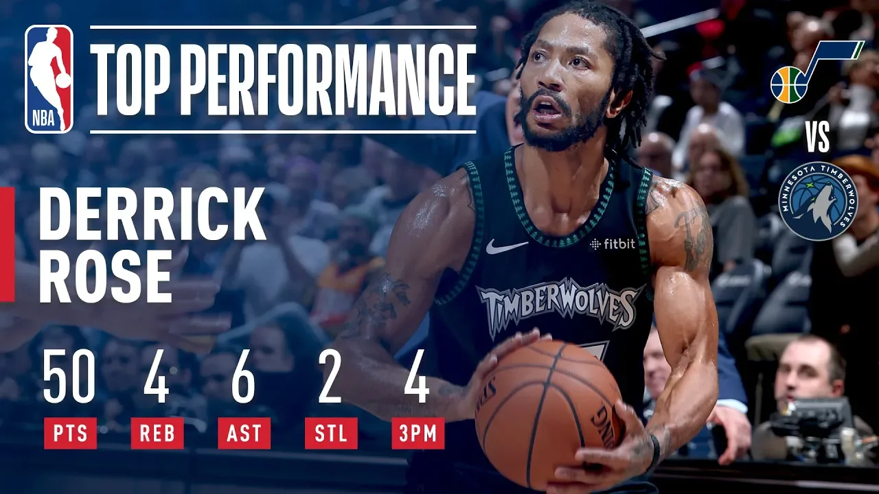 Derrick Rose Records A New CAREER HIGH 50 Points In Emotional Victory | October 31, 2018