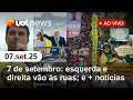 Download Lagu 7 de Setembro: Lula usa boné 'Brasil soberano'; Michelle cita Bolsonaro 'humilhado', anistia e +