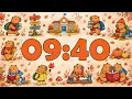 10-Minute Fall Classroom Timer 🍂 | Calm Lofi & Cute Capybaras