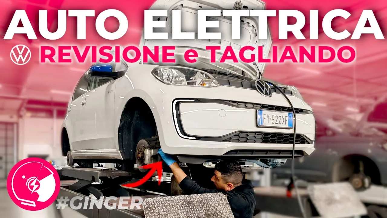 Revisione e tagliando di un’auto elettrica: i controlli sulla Volkswagen e-Up!
