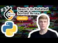 Search in Rotated Sorted Array Python Solution - LeetCode