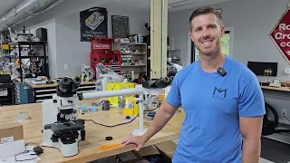 Olympus BX41 Pathology Microscope Side-by-Side Setup Features