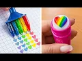 🌈 BRIGHT PARENTING HACKS 🌟 Rainbow Crafts Every Parent Needs! 🎨