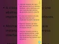 What are the differences between abstract classes and interfaces