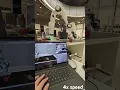 Robotic arm teleoperation in MuJoCo and real world