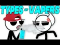 The 10 Types of Vapers