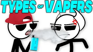 the 10 types of vapers