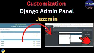 Django Custom Admin Panel part 02 Learn how to make a custom admin panel in Django Jazzmin
