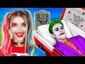 Lagu Birth to Death of Harley Quinn and Joker! Superheroes In Real Life
