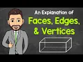 Faces Edges and Vertices How to Identify and Count Polyhedra Geometry Math with Mr J