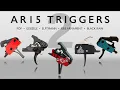 AR15 Trigger Comparison - Elftmann Geissele Rise Armament POF Black Rain reupload