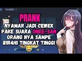 Prank jadi cewek pake suara Onee-san, orang nya sampe bir4hi tingkat tinggi 😂 | Mobile Legends