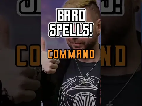 Bard Spells: Command