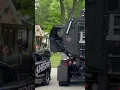 Greene County Mo Sheriff s swat arrives to the scene of a deputy who was shot serving a warrant