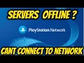 PlayStation Network Down Today
