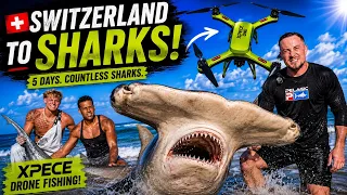 Swiss Tourist’s DREAM Shark Fishing Trip Ends in INSANE Beach Catches!