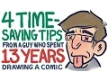 4 Time-Saving Tips from a guy who spent 13 YEARS drawing a comic