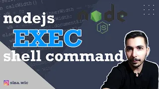 execute shell commands with nodejs part 1
