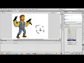 Flash CS6 Tutorials for Beginners Part 018 Actionscript 3 Play Sound and Change Mouse Cursor