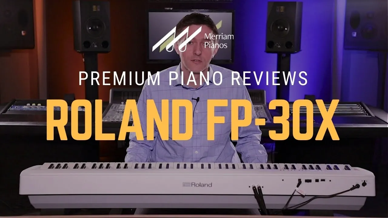 🎹Roland FP-30X Digital Piano Review & Demo - Upgraded Speakers & Sound Engine🎹