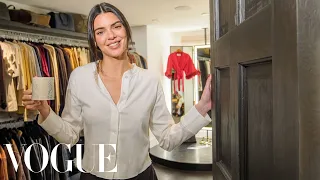 inside kendall jenners home closet vogue