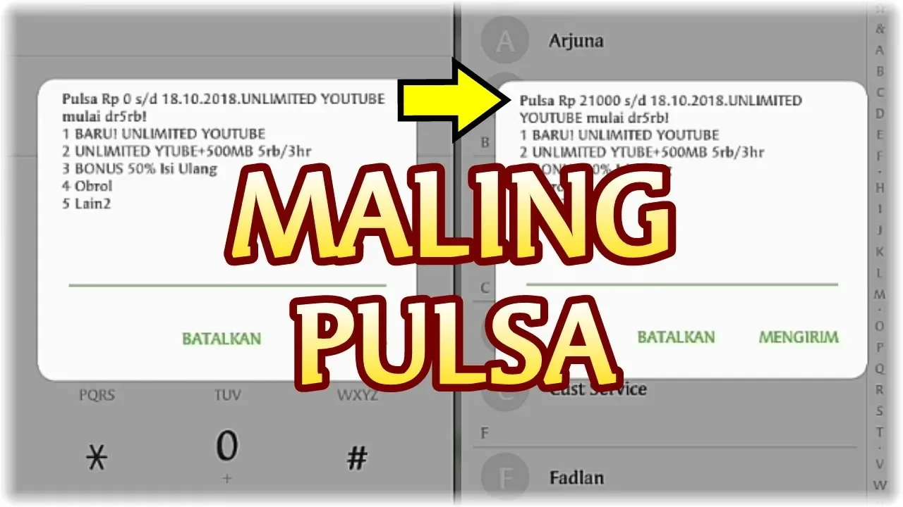 Kode Rahasia Pulsa Gratis Indosat Ooredoo