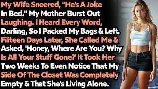 Cheating Wife Said: 'I’m Not Your Own Property.' Next Day She Woke & Saw House Empty. Revenge