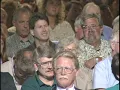 President Clinton at Lake Tahoe Presidential Forum 1997