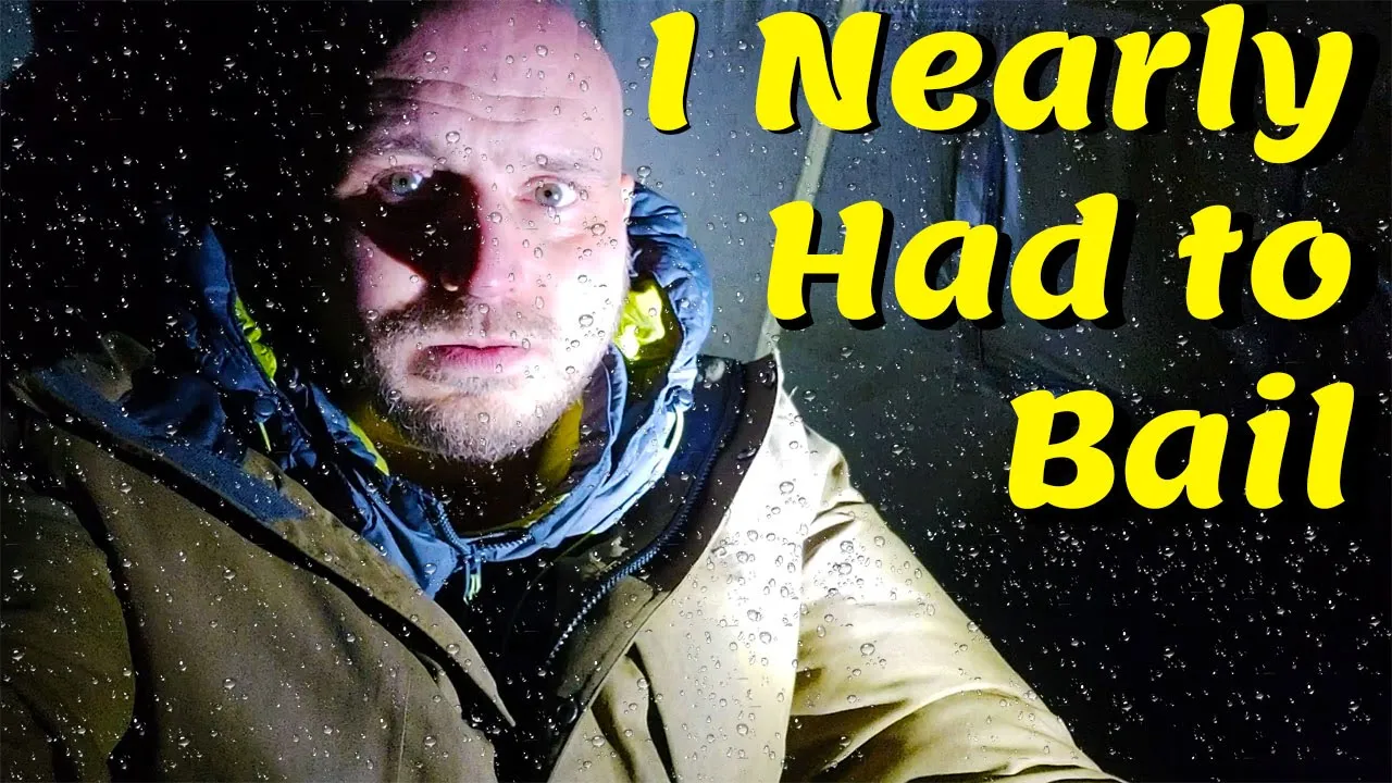It was a dark and stormy night... | Mountain Rain Camp