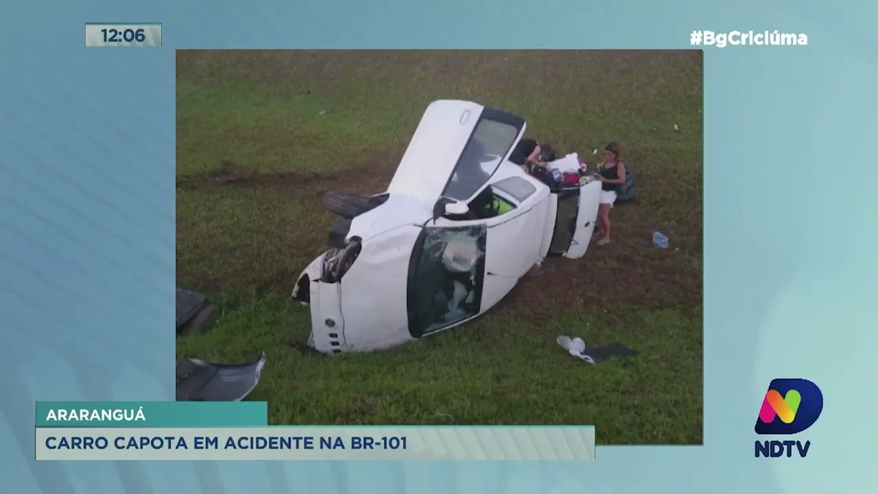 Acidentes de trânsito e incêndios: os destaques do Giro de Notícias