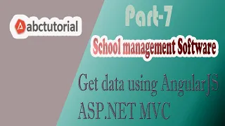 SMS 07 How to load data from Database using AngularJs ASP NET C