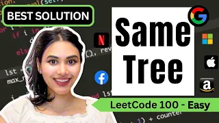 Same Tree - LeetCode 100