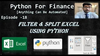 Python for Finance Tutorial Episode 18 Basics of Pandas Filtering Data in Excel using Python