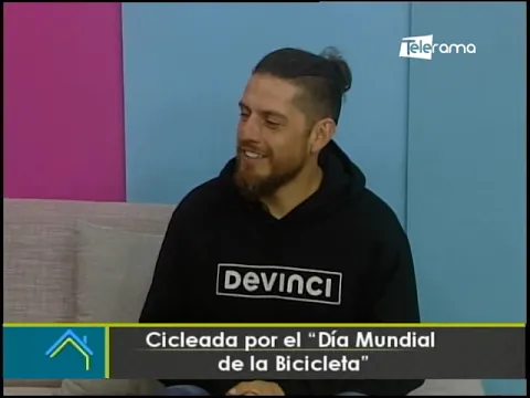 Cicleada por el Día Mundial de la Bicicleta