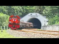 Download Lagu KERETA API PANJANG‼️ MENEMUKAN 15 KERETA API DITARIK LOKOMOTIF MERAH DAN VINTAGE