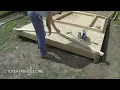 Complete Backyard Shed Build In 3 Minutes - iCreatables Shed Plans