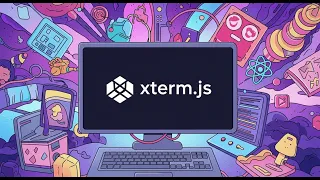 Node Js Text UI Development React Xterm js Websockets Part I