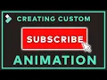 How to Make a Custom Subscribe Button Animation Wondershare Filmora X Tutorial