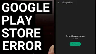 Download Fix Google Play Store Error - Something Went Wrong MP3