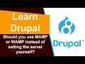 Should you be using MAMP or WAMP