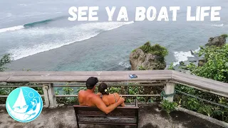 Getting off our boat Episode 227 (Sailing Catalpa)