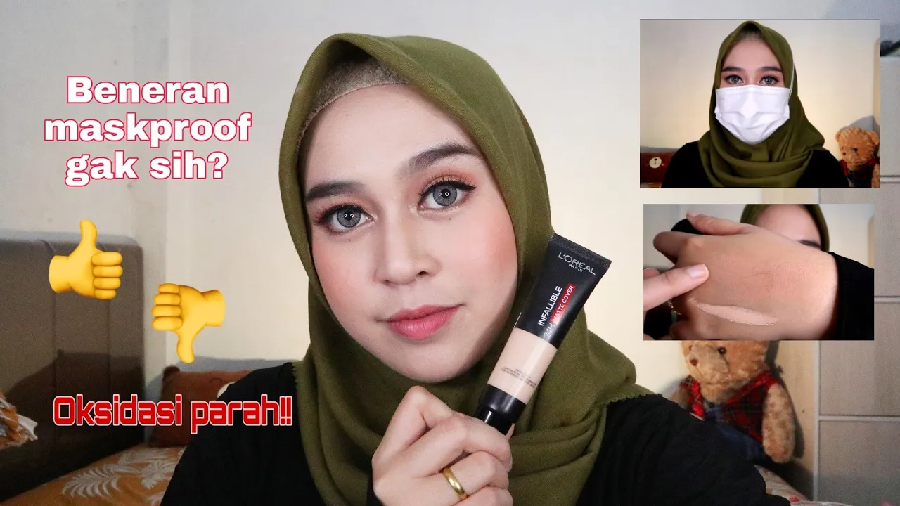 REVIEW FOUNDATION  LOREAL INFALLIBLE PRO MATTE DAN TOTAL COVER | LOREAL INFALLIBLE BATTLE FOUNDATION