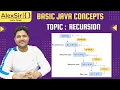 Recursion in Java Basics of Recursion Class 11 and 12