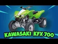 KAWASAKI KFX 700 AUTOMATIC TRANSMISSION AND V-TWIN ENGINE